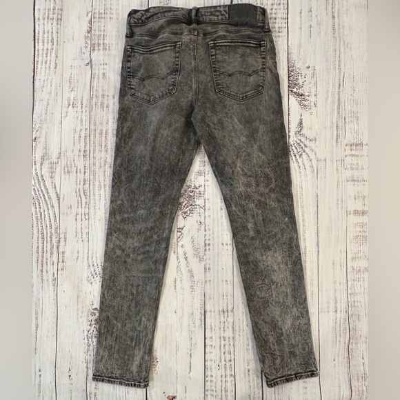 American Eagle Outfitters Next Level Flex Jeans Women’s Size 31x30 Black Denim - Picture 7 of 8